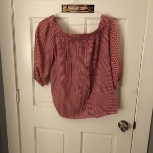 Gingham Old navy top